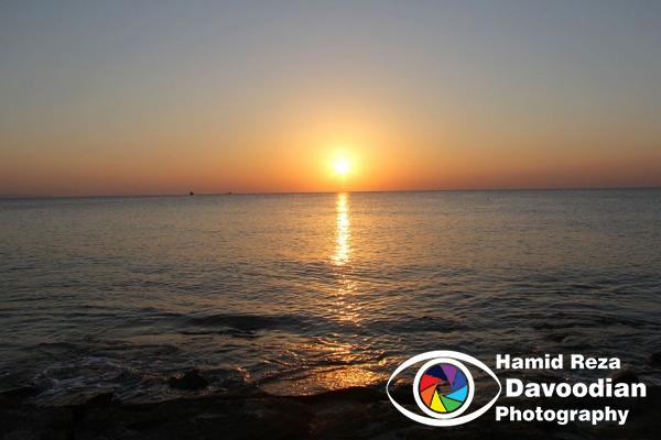 Sunrise in Kish Island