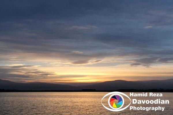 Sunrise in Golestan stank Golestan Province